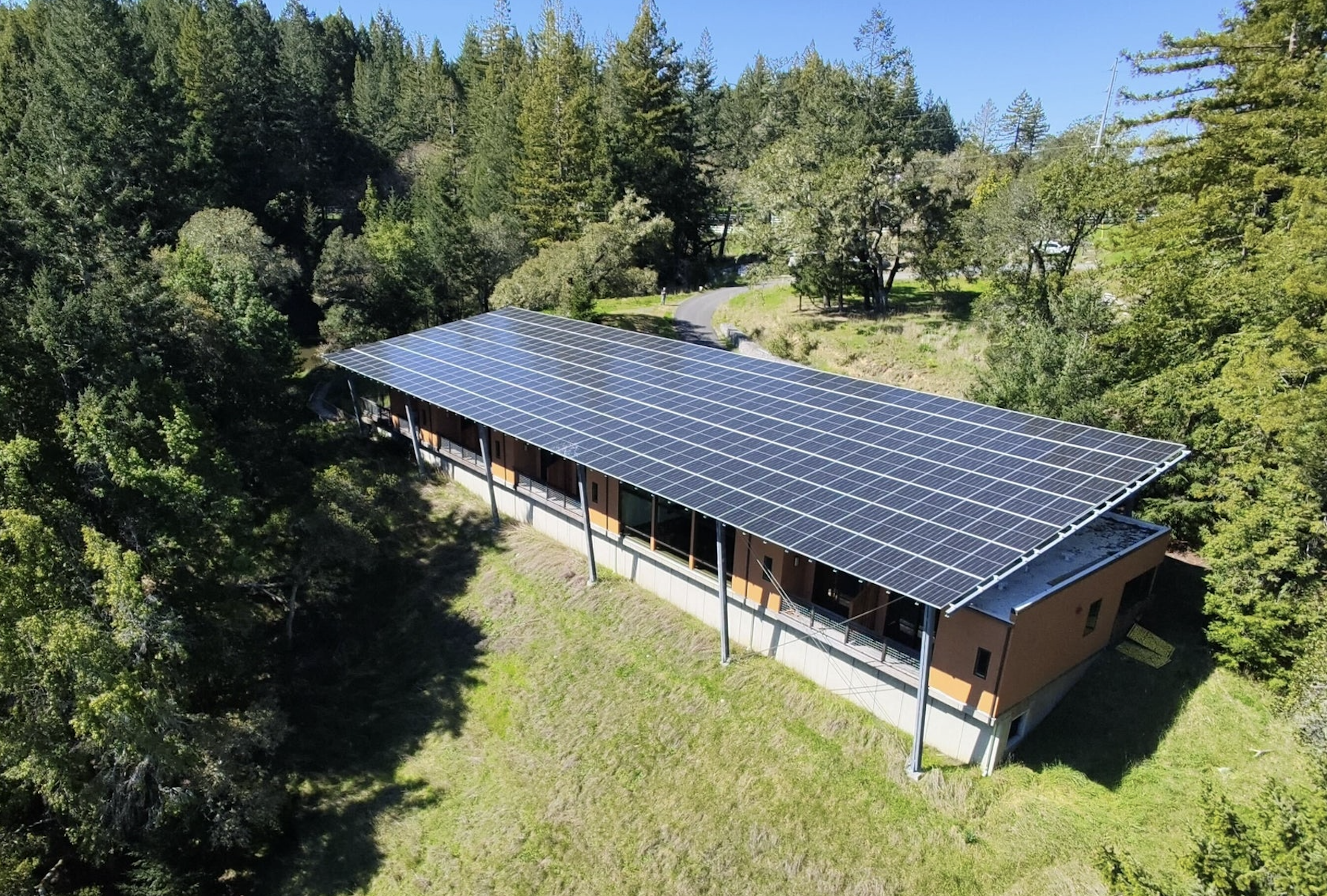 Ratna Ling solar canopy